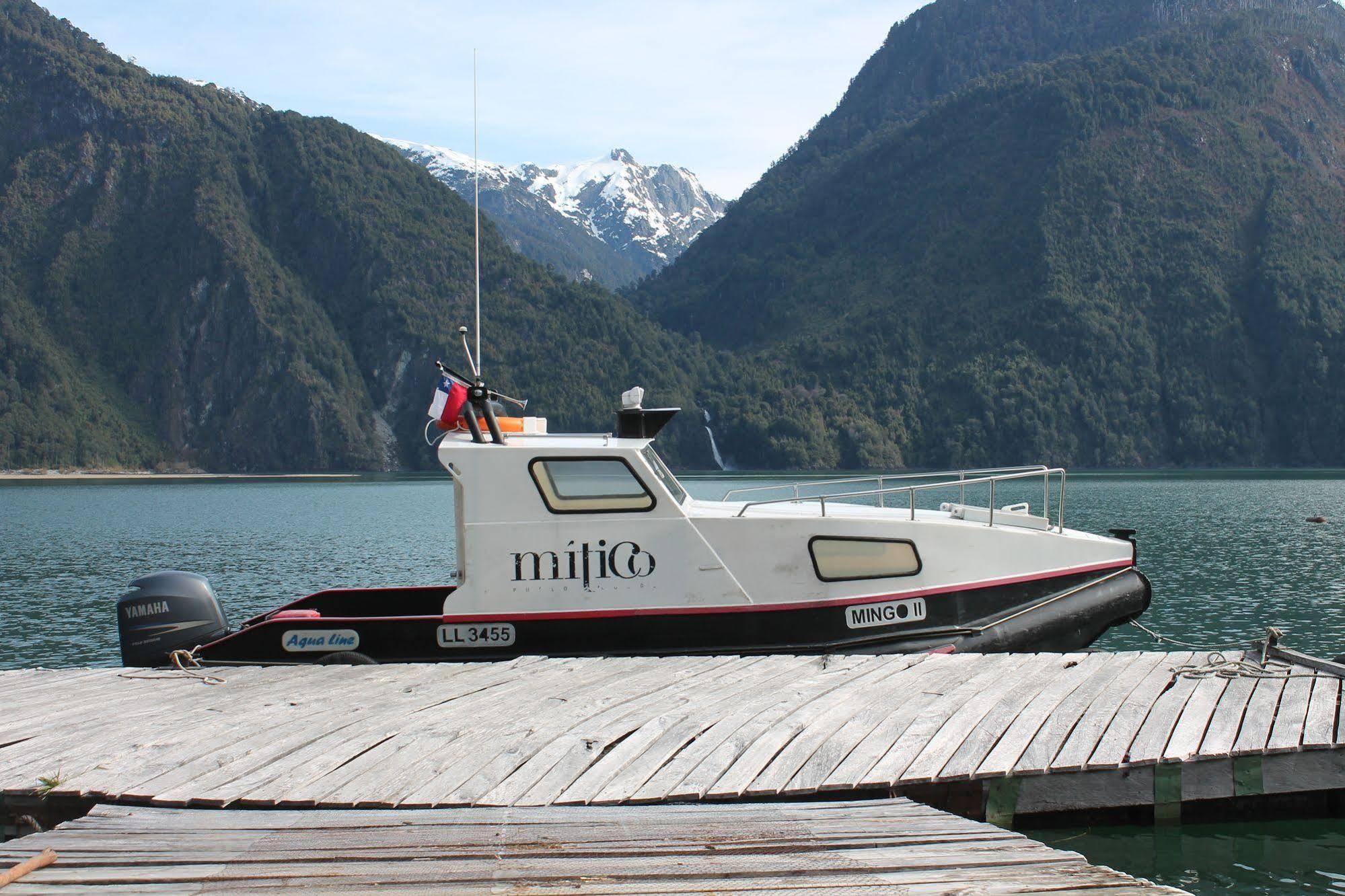 Mitico Puelo Lodge Las Gualas Exterior photo